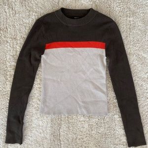 Forever 21 Retro Color Block Sweater